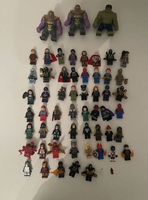 200 Lego marvel minifigures, Lego, John williams, Marvel Super Heroes, Exeter