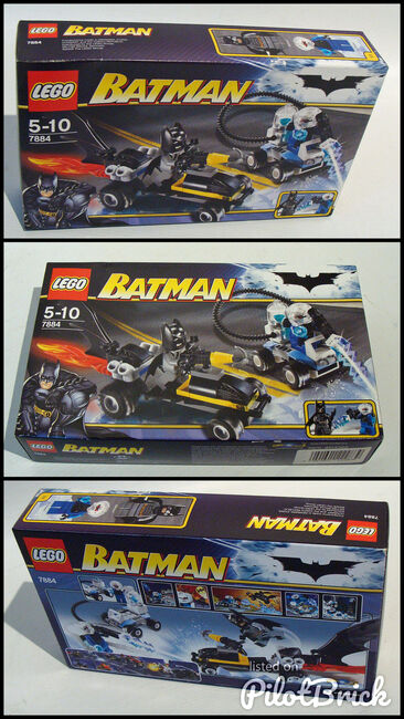 2008 Batman's Buggy: The Escape of Mr. Freeze, Lego 7884, Christos Varosis, Super Heroes, Image 4