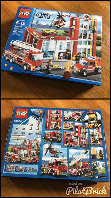 2013 City Fire Station, Lego 60004, Christos Varosis, City, Image 3