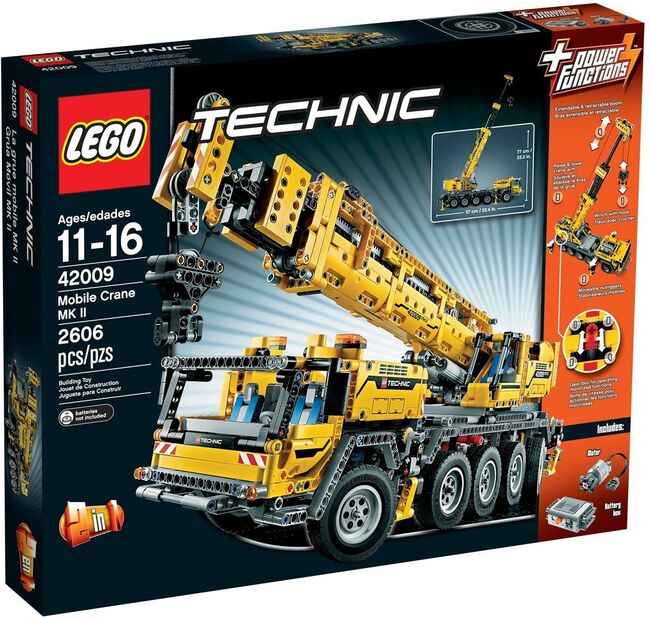 2013 Mobile Crane Mk II, Lego 42009, Christos Varosis, Technic