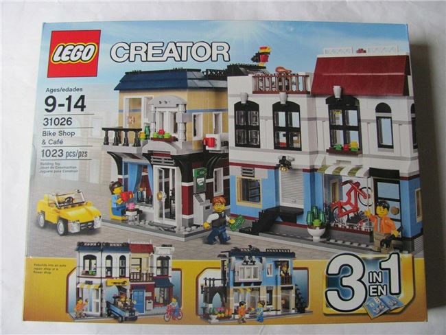 2014 Creator Bike Shop and Cafe, Lego 31026, Christos Varosis, Creator