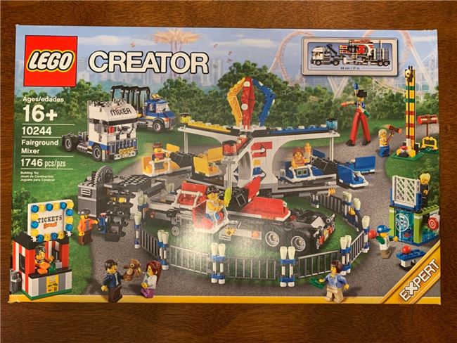2014 Creator Fairground Mixer, Lego 10244, Christos Varosis, Creator