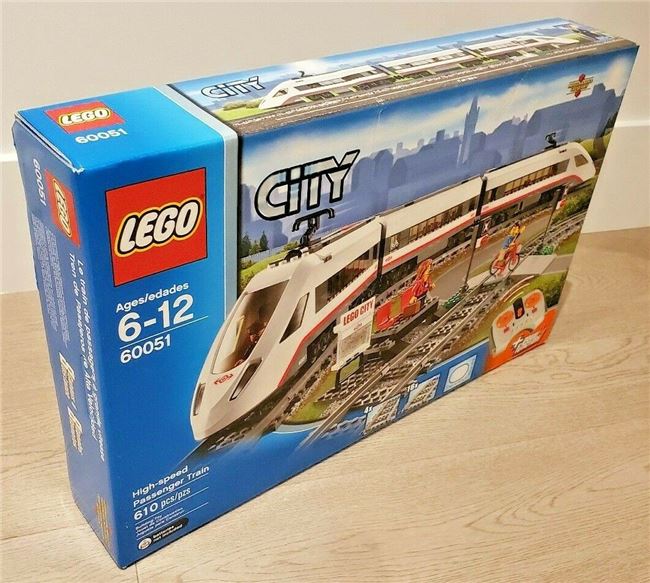 2014 High-Speed Passenger Train, Lego 60051, Christos Varosis, City