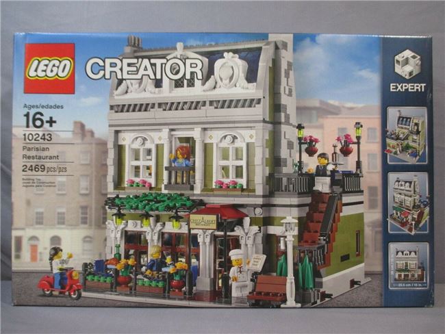 2014 Parisian Restaurant, Lego 10243, Christos Varosis, Modular Buildings