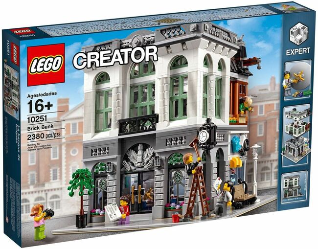 2016 Brick Bank, Lego 10251, Christos Varosis, Modular Buildings