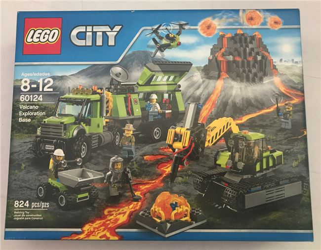 2016 City:Volcano Exploration Base, Lego 60124, Christos Varosis, City