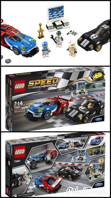 2016 Ford GT & 1966 Ford GT40, Lego 75881, spiele-truhe (spiele-truhe), Speed Champions, Hamburg, Abbildung 4