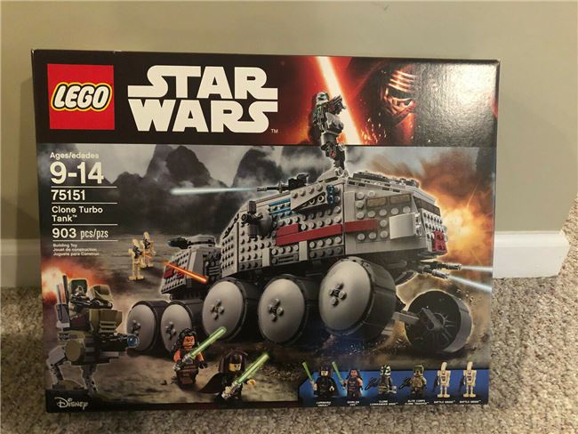 2016 Star Wars Clone Turbo Tank, Lego 75151, Christos Varosis, Star Wars