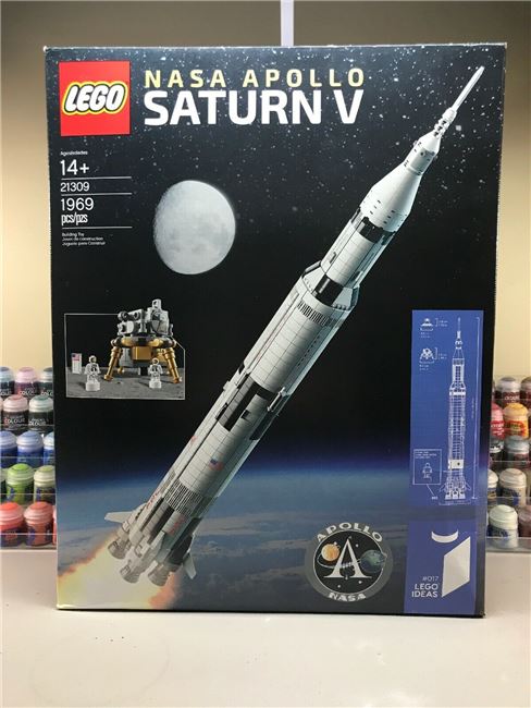 2017 NASA Apollo Saturn V, Lego 21309, Christos Varosis, Ideas/CUUSOO