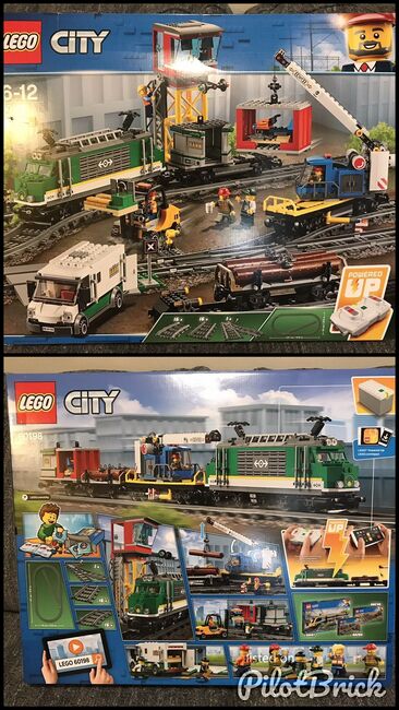 2018 RC Cargo Train, Lego 60198, Christos Varosis, Train, Image 3