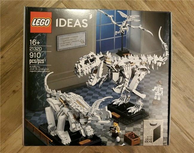 2019 Ideas Dinosaur Fossils, Lego 21320, Christos Varosis, Ideas/CUUSOO