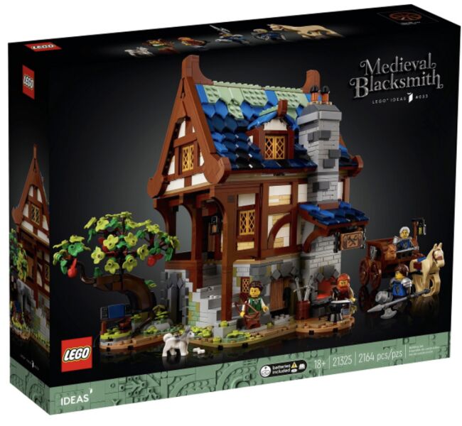 21325: Medieval Blacksmith - Retired Set, Lego 21325, T-Rex (Terence), Ideas/CUUSOO, Pretoria East