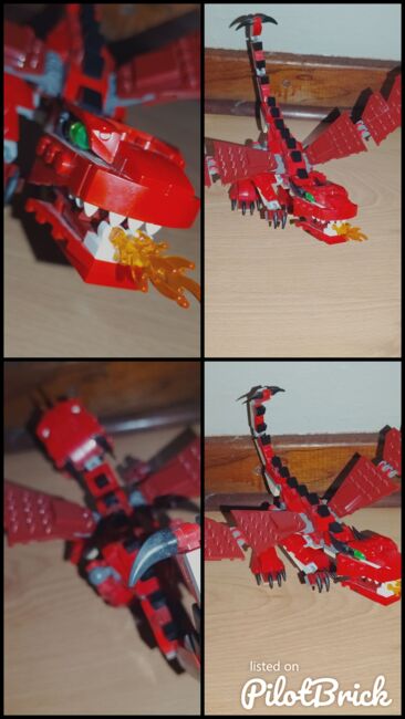 3-in-1 Red Creatures (Dragon, Snake, Scorpion)), Lego 31032, Sean Lawrence, Creator, Centurion, Image 6