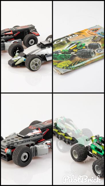 3 Lego Racer, Lego 8381 + 8647 + 8469, Julian, Racers, Hartberg, Abbildung 10