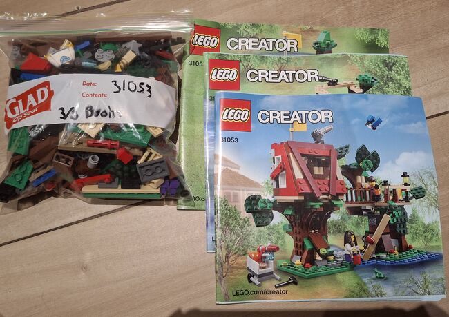 3 outdoor creator sets, Lego 31053_/31025_/31048, Hannah, Creator, Johannesburg 