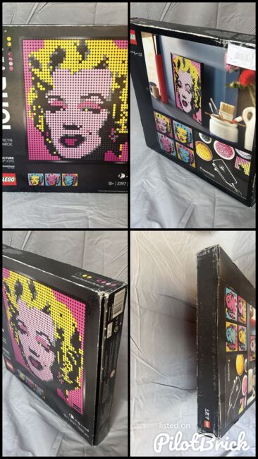31197 LEGO Art Andy Warhol's Marilyn Monroe, Lego 31197, Cassidy Valentine, Diverses, Randburg, Abbildung 6