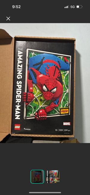 31209 LEGO ART The Amazing Spiderman, Lego 31209, Aiman, Marvel Super Heroes, Singapore