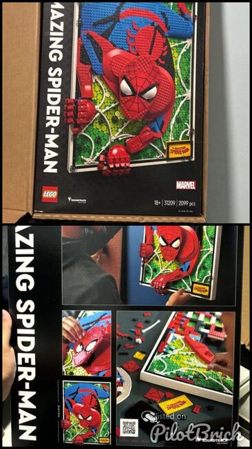 31209 LEGO ART The Amazing Spiderman, Lego 31209, Aiman, Marvel Super Heroes, Singapore, Abbildung 3