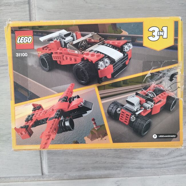 3IN1 CAR, RACE CAR & PLANE, Lego 31100, Mandy Bleach, Creator, East London, Image 3