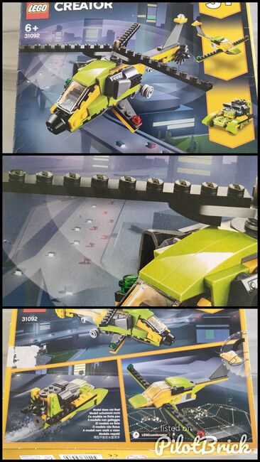 3IN1 HELICOPTER ADVENTURE, Lego 31092, Mandy Bleach, Creator, East London, Image 4