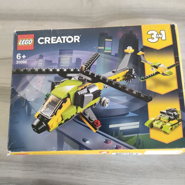 3IN1 HELICOPTER ADVENTURE, Lego 31092, Mandy Bleach, Creator, East London