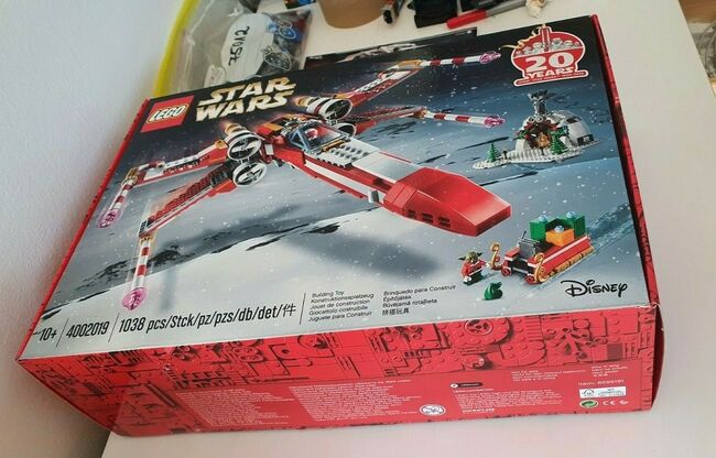 4002019 Employee Exclusive: Christmas X-Wing, Lego 4002019, Christian Hvidt, Star Wars, Odense S
