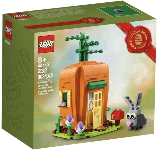 40449: Easter Bunny's Carrot House - Hard to find retired set, Lego 40449, T-Rex (Terence), Diverses, Pretoria East