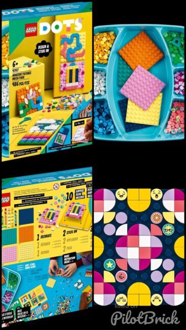 41957 LEGO® DOTS™ Adhesive Patches Mega Pack, Lego 41957, Let's Go Build (Pty) Ltd, Designer Set, Benoni, Abbildung 7