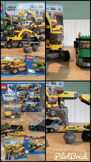 4203 CITY Mining Excavator Transporter, Lego 4203, Jonathan Gray, City, Abbildung 9