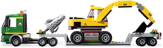 [4203] CITY Mining Excavator Transporter, Lego 4203, Eric, City, Coomera, Image 4