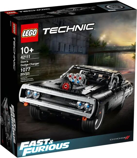 42111 LEGO® TECHNIC™ Dom's Dodge Charger, Lego 42111, Let's Go Build (Pty) Ltd, Technic, Benoni