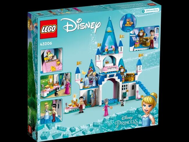 43206 LEGO® Disney™ Cinderella and Prince Charming's Castle, Lego 43206, Let's Go Build (Pty) Ltd, Disney Princess, Benoni, Image 5