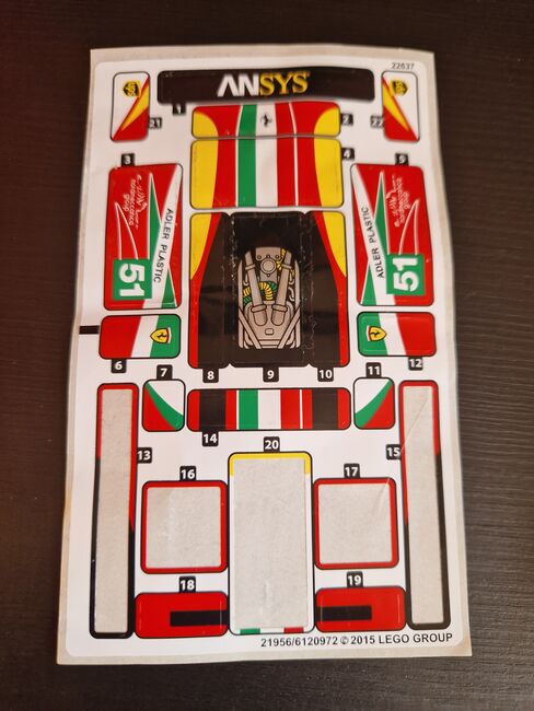 458 Italia GT2, Lego 75908, WayTooManyBricks, Speed Champions, Essex, Image 3