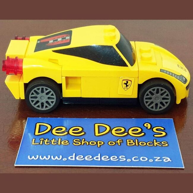 458 Italia Polybag, Lego 30194, Dee Dee's - Little Shop of Blocks (Dee Dee's - Little Shop of Blocks), Racers, Johannesburg, Image 2