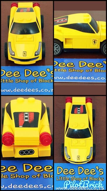 458 Italia Polybag, Lego 30194, Dee Dee's - Little Shop of Blocks (Dee Dee's - Little Shop of Blocks), Racers, Johannesburg, Image 6
