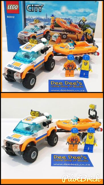 4x4 & Diving Boat, Lego 60012, Dee Dee's - Little Shop of Blocks (Dee Dee's - Little Shop of Blocks), City, Johannesburg, Image 3