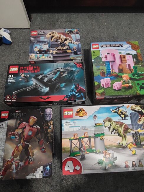5 x BRAND NEW LEGO SETS, Lego, Damian Teremoana, Minecraft, YARRAVILLE, Abbildung 3