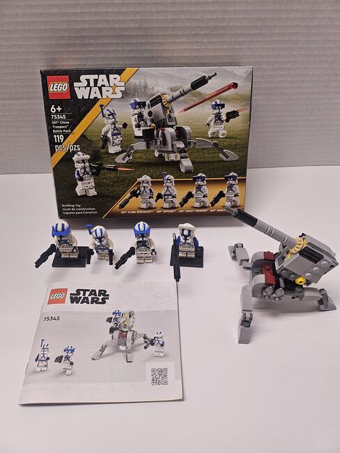 501 Clone Troopers Battle Pack, Lego 75345, Curtis, Star Wars, North Bay