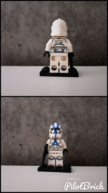 501 clone trooper MISSPRINT, no head holes, Lego 75280, Andrzej kowalski, Star Wars, Koło, Abbildung 3