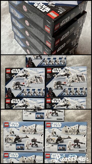 5x Lego Star Wars 75320 - Snowtrooper Battle Pack - Neu + OVP, Lego 75320, MarkenG, Star Wars, Wildhaus, Abbildung 4