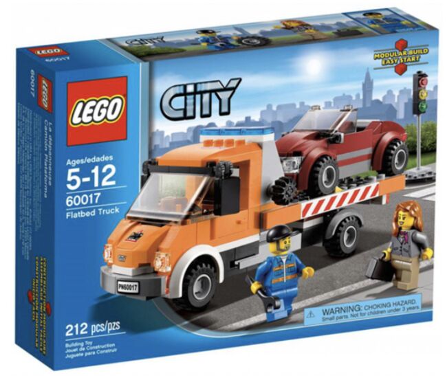 60017: Flatbed Truck - Hard to find retired set, Lego 60017, T-Rex (Terence), City, Pretoria East
