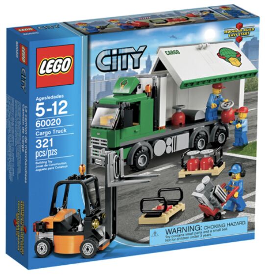 60020: Cargo Truck - Hard to find retired set, Lego 60020, T-Rex (Terence), City, Pretoria East