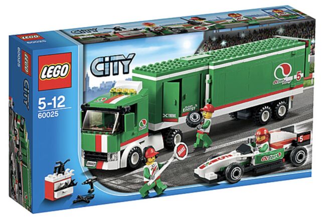 60025: Grand Prix Truck - Retired Set, Lego 60025, T-Rex (Terence), City, Pretoria East