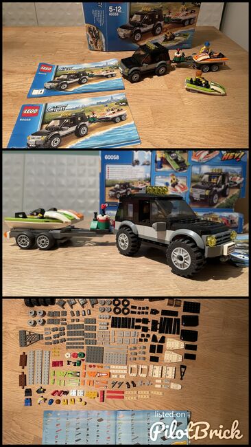 60058: SUV and Watercraft, Lego 60058, Jonathan Gray, City, Abbildung 4