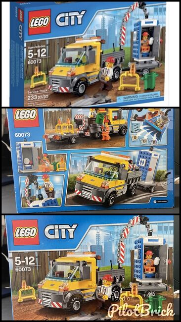 60073: Service Truck - Retired Set, Lego 60073, T-Rex (Terence), City, Pretoria East, Abbildung 4