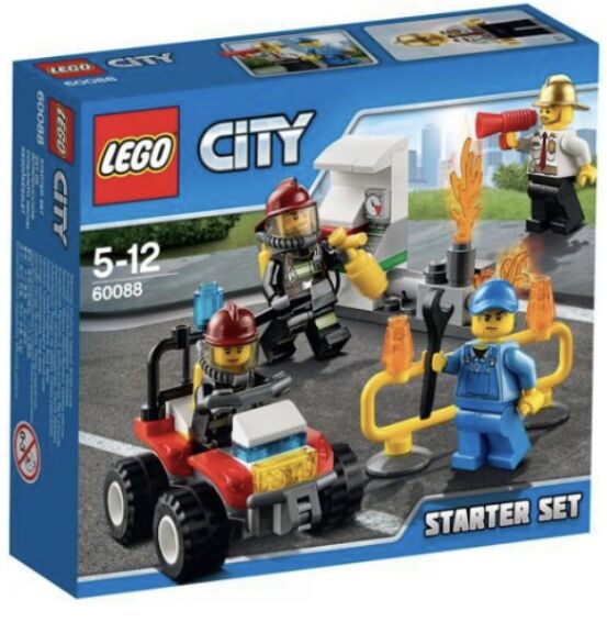 60088: Fire Starter Set - Hard to find Retired Set, Lego 60088, T-Rex (Terence), City, Pretoria East