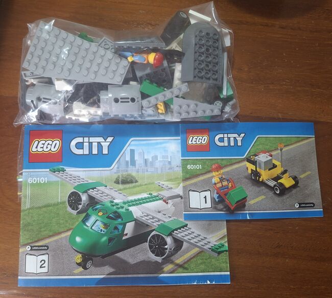 60101 Cargo plane, Lego 60101, Hannah, City, Johannesburg 