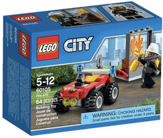 60105: Fire ATV - Hard to find retired set, Lego 60105, T-Rex (Terence), City, Pretoria East