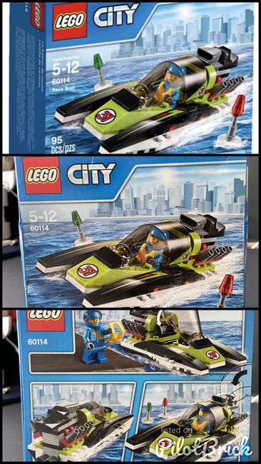 60114: Race Boat - Retired Set, Lego 60114, T-Rex (Terence), City, Pretoria East, Image 4