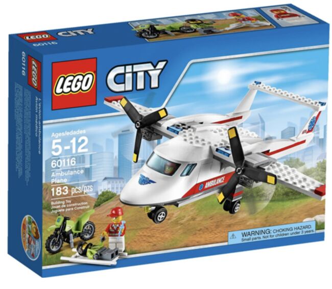 60116: Ambulance Plane - Retired Set, Lego 60116, T-Rex (Terence), City, Pretoria East